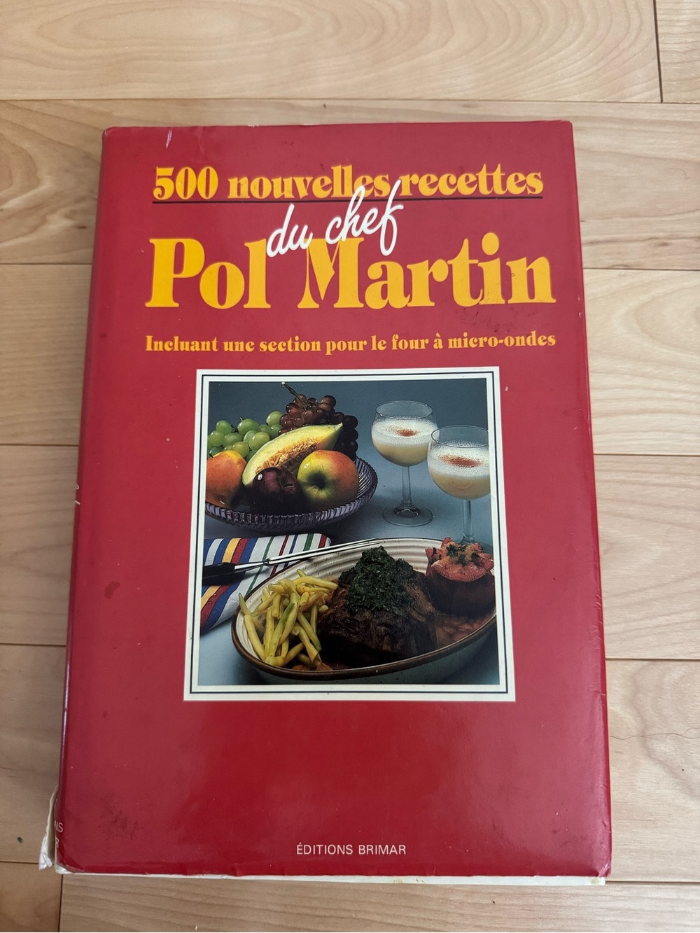 French recipe cooking book/Livre de recettes - Chef Pol Martin